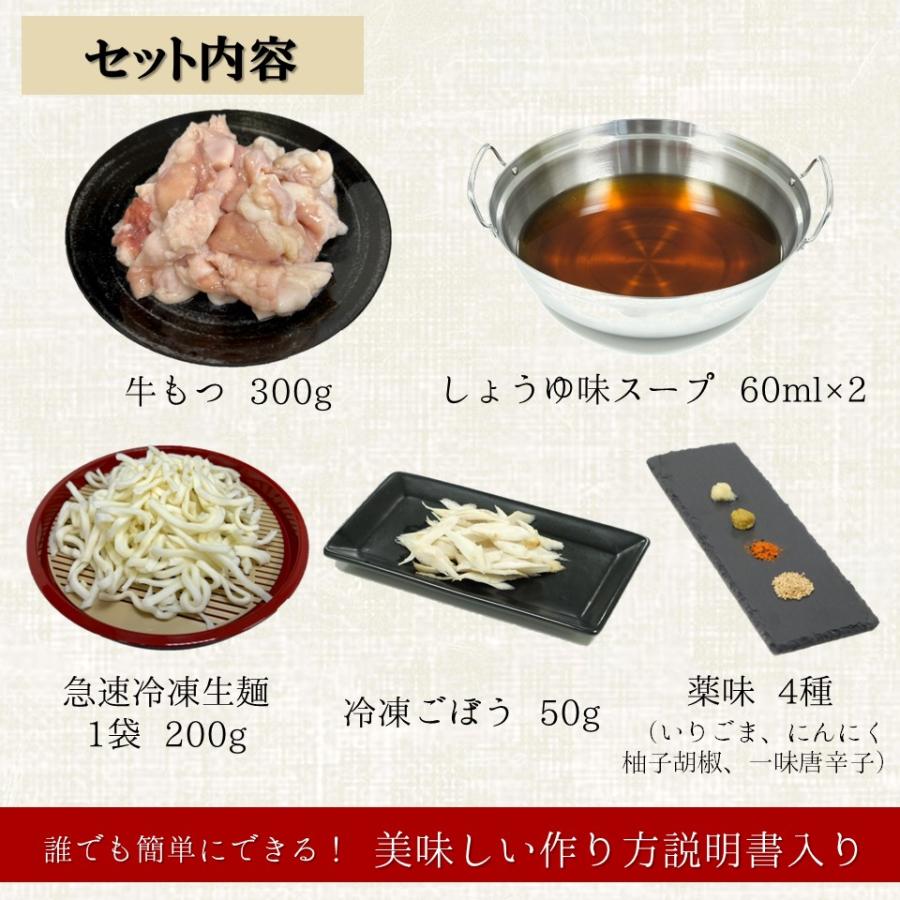 金澤もつ鍋（3〜4人前）いしるを使用した珍しいスープ しょうゆ味 国産 無添加 送料無料