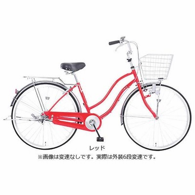 あさひ」カジュリー リラックス BAA-O 24インチ 6段変速 ダイナモライト シティサイクル ママチャリ 自転車 | LINEブランドカタログ