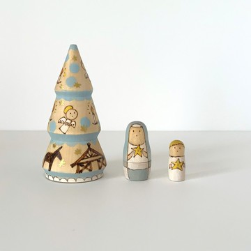 聖誕樹 俄羅斯娃娃 耶穌誕生