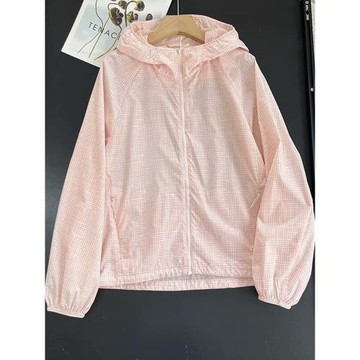 試衣間夏季女裝便攜式防紫外線連帽外套輕薄防曬衣474175/474895