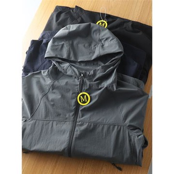 爽滑四面彈！ODM公司貨！春秋男士運動休閑防風防水連帽夾克外套