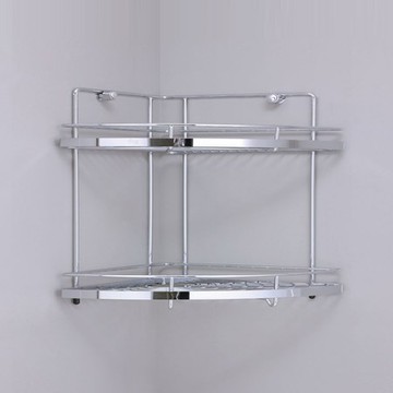 尊爵不鏽鋼二層轉角架 扇型