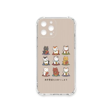 iPhone 12 Pro Max 殼 TRON IPhone 12 PRO MAX 俄羅斯方塊招財貓九小貓 四角防摔殼 手機殼