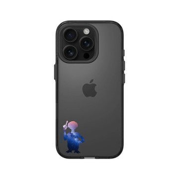 iPhone 16 Pro Clear (相機按鈕) 酷墨灰 - E.T - E.T. Pattern