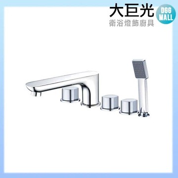 【大巨光】五件式浴缸龍頭_長版4分(TAP-112057)