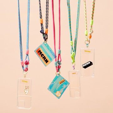 【MCRN系列】多色可選/編織交錯手機長掛繩(J041UAW02CJ) - JUJURY