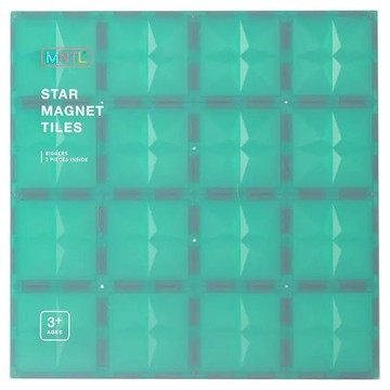 MNTL 大傢伙 磁力建構片 3歲以上兒童玩具  綠色  1盒