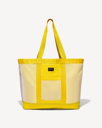 Noah Mesh Beach Bag Yellow