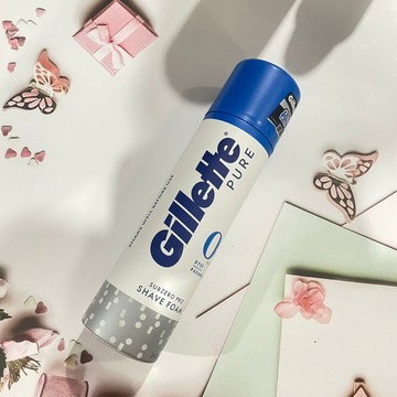 [沐沐屋]GILLETTE 吉列極淨系列刮鬍泡(剃鬚膏)-冰涼清爽型245g