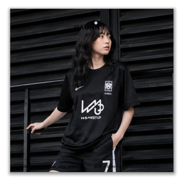 【HAO NICE】亞洲猛虎Nike x PEACEMINUSONE權志龍GD親自操刀 小雛菊 足球 撞色 速乾運動短袖 短T 足球衣