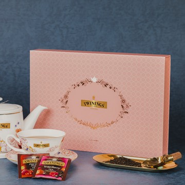 【TWININGS唐寧茶】Artist Gift Set 藝術家禮盒-清氛花茶系列  25茶包