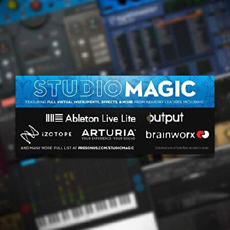 PreSonus Studio 24c オーディオ MIDIインターフェース 24Bit 192kHz 2入出力USB-C互換 Studio One Artistバンドル