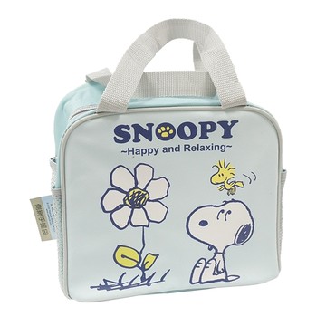收納王妃 SNOOPY 小日子 側網手提袋  藍色