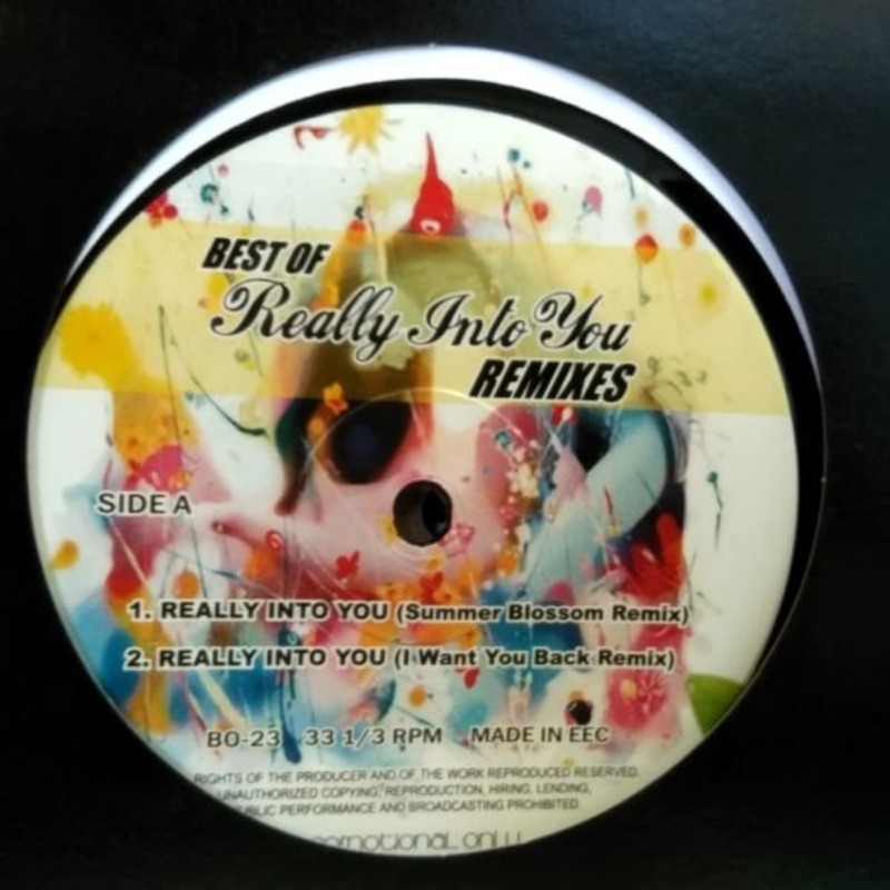 12inchレコード AROUND THE WAY / BEST OF REALLY INTO YOU REMIXES