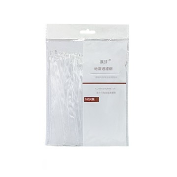 殘渣濾水網 【晴安居】廚房拋棄式水槽過濾網 免清洗流理台下水道垃圾過濾袋100入-100入1組