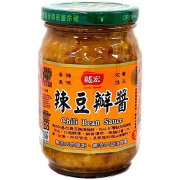 龍宏 辣豆瓣醬 (460g/瓶)【現貨】