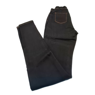 MarieBella 彈力修身牛仔內搭褲 黑色  M碼  M  黑