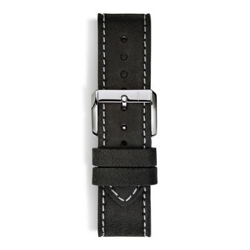 DAVOSA 169.587.55 CALFSKIN LEATHER BLACK 22MM錶帶