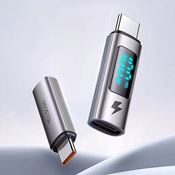 威爾斯系列數顯PD轉接頭 C to C 100W OT609 C TO C