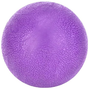 按摩筋膜球 Set 6個 NS-Y140 （星球）材質TPE 重量125g  1組  紫色  6 x 6cm
