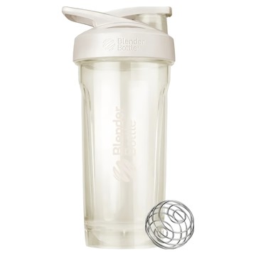 Blender Bottle Strada Tritan 按壓式不鏽鋼搖搖杯 28oz  828ml  1個  奶油白