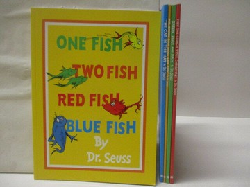 【書寶二手書T5／少年童書_OQG】One Fish Two Fish Red fish Blue fish等_5本合售
