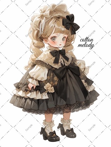 original sticker no.30 人物貼紙 原創貼紙 人物貼紙 女孩貼紙 原創人物貼紙