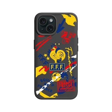 iPhone 15 SolidX 黑 - FFF - Logo - Retro