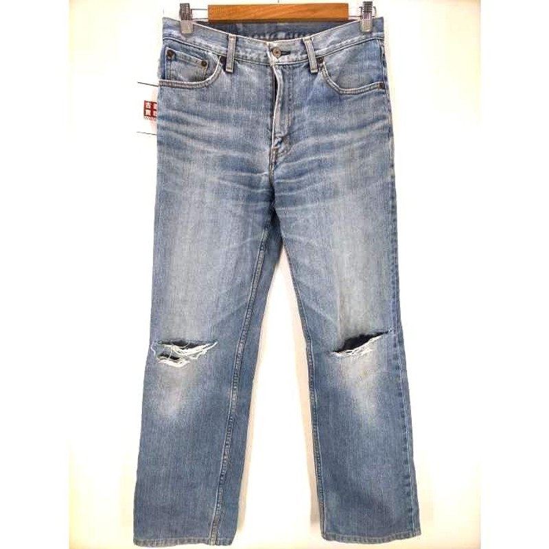 Levis(リーバイス) 00S LOT553 デニムパンツ ダメージ加工 ユニ 