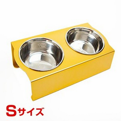 Ours[アワーズ] フードボウルテーブル Ｓサイズ オレンジ 安全・清潔・スタイリッシュなお食事台 4573206111109 #w-140232-00-00