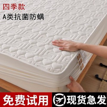 A類水洗棉床笠罩單件大豆加厚夾棉床罩全包防滑席夢思床墊保護套