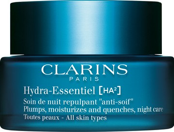 Clarins Hydra-Essentiel [HA²] Night Cream - All Skin Types 50ml