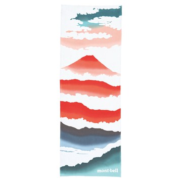 ├登山樂┤日本 mont-bell Japanese Towel Enbou 富士山毛巾 # 2124125