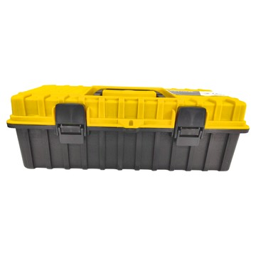 耐衝擊PP 手提單層工具箱 黃/藍/綠三色  37 × 18 × 12.5cm  1個