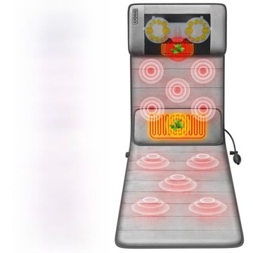 按摩床墊按摩靠墊按摩墊按摩儀頸椎按摩枕腰椎腰部按摩器電動家用