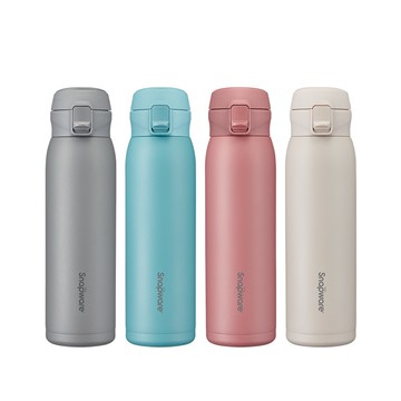 【康寧密扣Snapware】316不鏽鋼彈跳保溫瓶680ml
