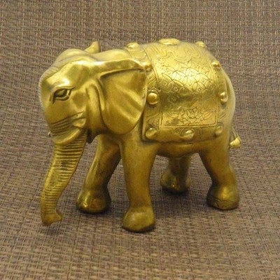 銅製 象 開運 風水 招財 置物 工芸品 装飾品 銅製 象 開運 風水 招財 置物 工芸品 装飾品