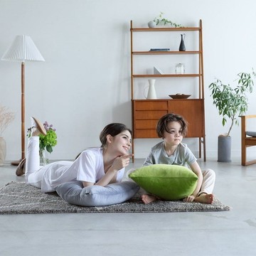 健身環抱枕 綠色