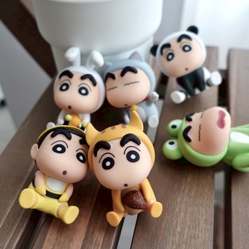 預購【遊戲家】韓國限定 蠟筆小新動物公仔限定版 一套六組