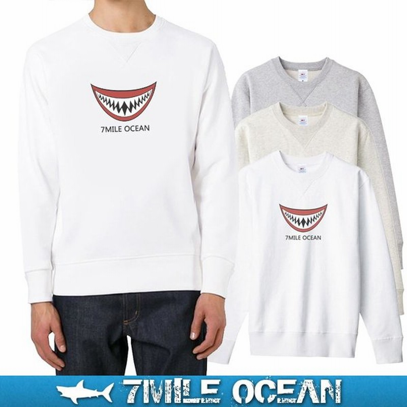 7mile Ocean セール価格 メンズ 長袖 トレーナー スウェット プリント 人気ブランド アメカジ アウトドア デザイン おしゃれ 裏起毛 大きいサイズ 秋冬 通販 Lineポイント最大0 5 Get Lineショッピング