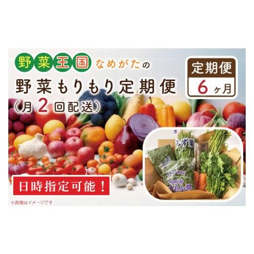 ふるさと納税 茨城県 行方市 CU-141　野菜王国なめがたの野菜もりもり定期便（月２回発送）