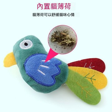 貓咪玩具 貓薄荷玩具 仿真小鳥玩具 貓咪毛絨玩具 小貓啃咬玩具 磨牙潔齒 逗貓玩具 貓咪消磨時光玩具 互動玩具 幼貓玩具
