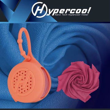 Hypercool 奈米科技極度涼感巾【S】螢光橘