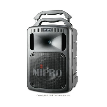 ＊來電最低價或隨貨好禮＊MA-708 MIPRO 熱賣款 190W手提無線擴音機 16頻道/配USB+SD卡/內建藍芽