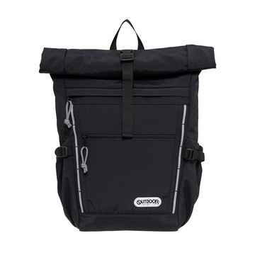 【OUTDOOR】率性學院15.6吋電腦後背包-黑色 OD153101BK