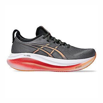 Asics Gel-nimbus 27 2E [1011B956-021] 男 慢跑鞋 寬楦 彈力 支撐 緩震 灰 橘