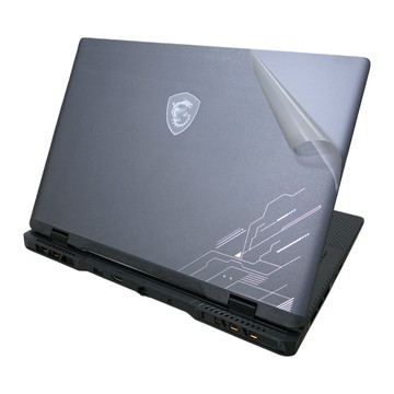 EZstick MSI Crosshair 16 HX D14VFKG 透明霧面紋機身貼 (DIY包膜)