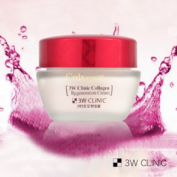 【即期品】3W CLINIC膠原潤澤精華霜60ml