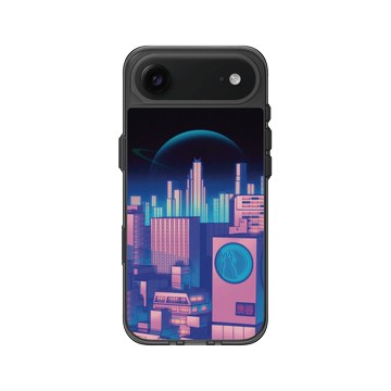 iPhone Air Clear (相機按鈕) 酷墨灰 - Denise Rashidi (Surudenise) - Space Travel 夢幻旅程