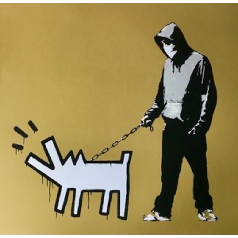 バンクシー　BANKSY WCP リプロダクション　シルクスクリーン　版画